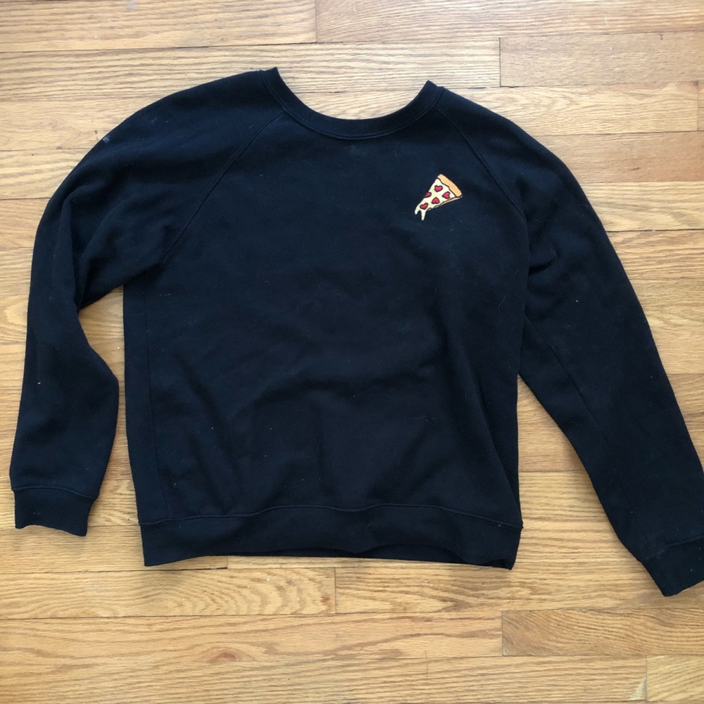 Forever21 pizza sweatshirt